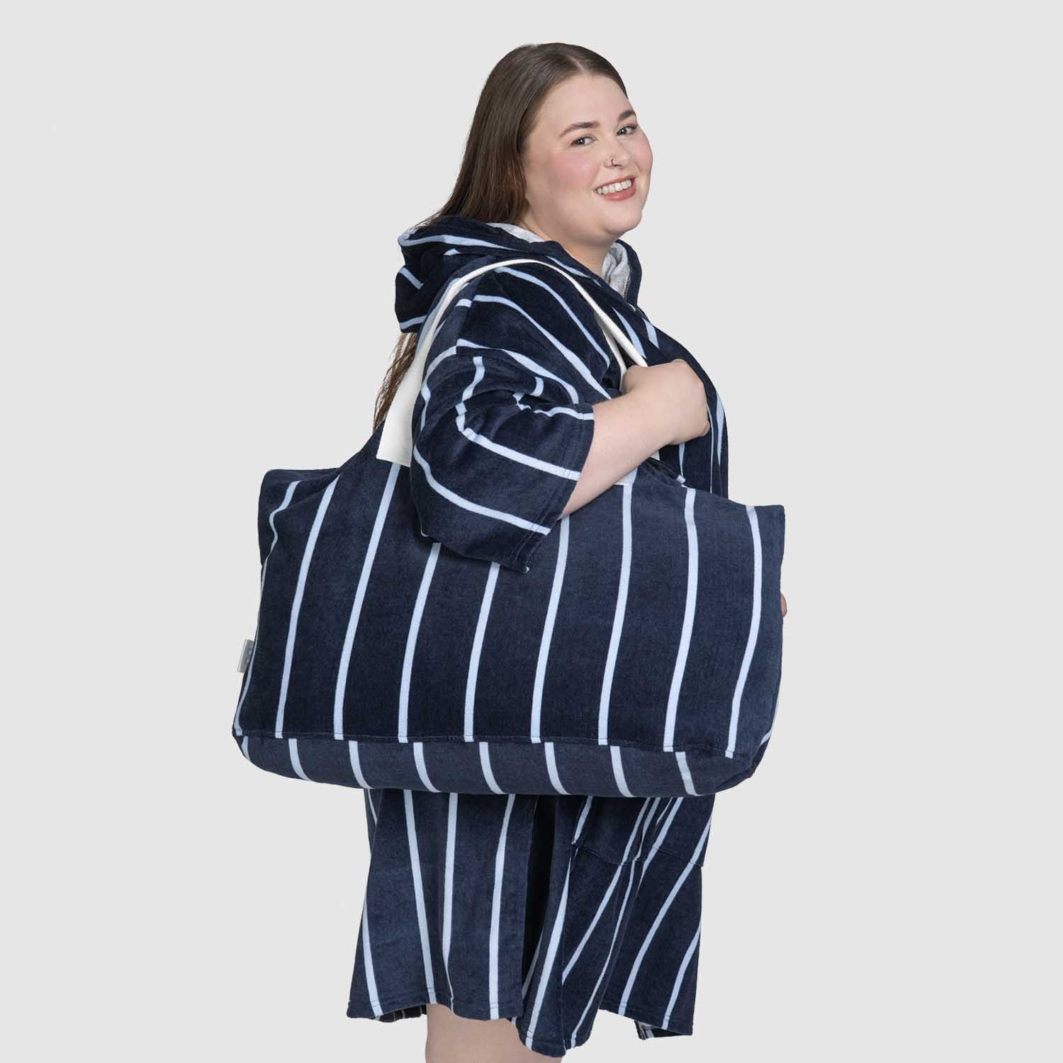 Navy Pin Stripe - Image 2