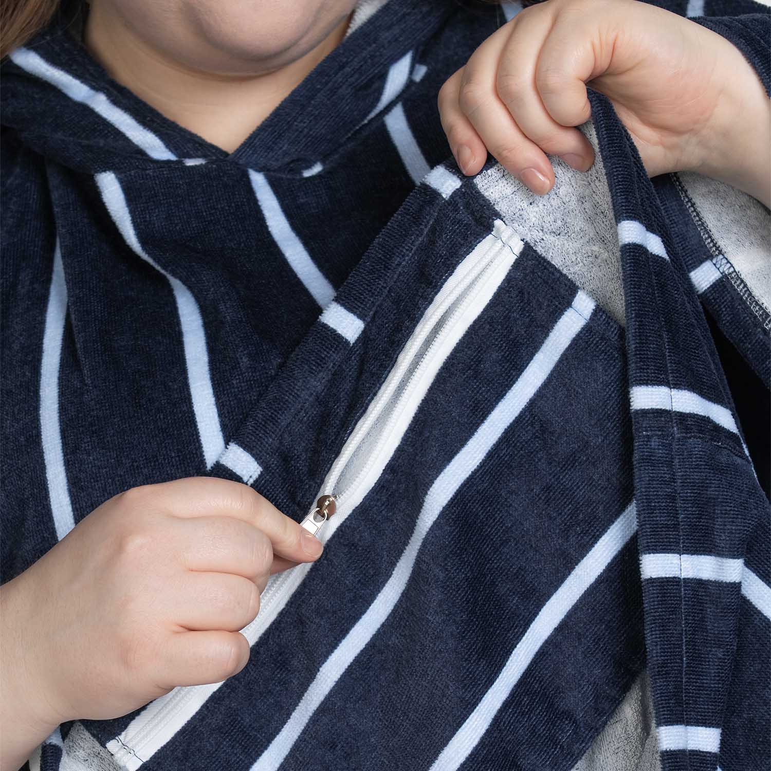 Navy Pin Stripe - Image 4